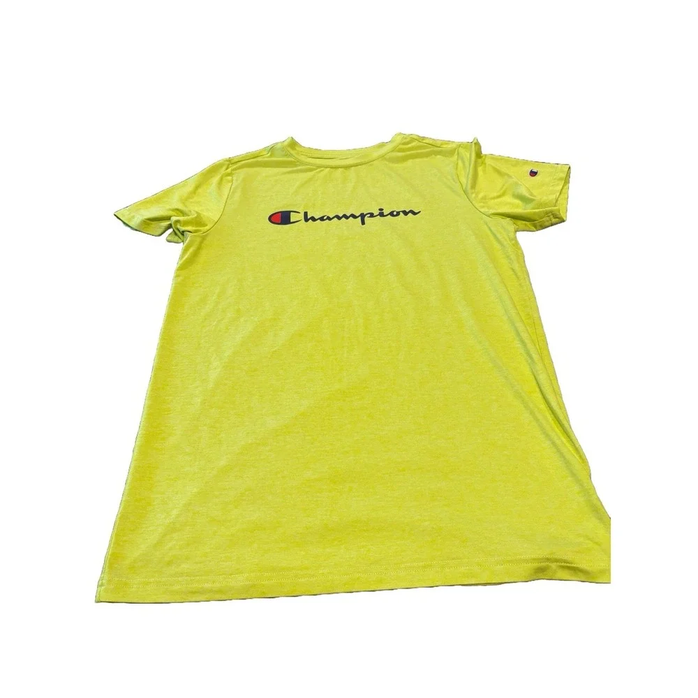 Champion Youth‎ XL Logo T-Shirt Assorted Colors 5-Pack (3 Short/2 Sleeveless)